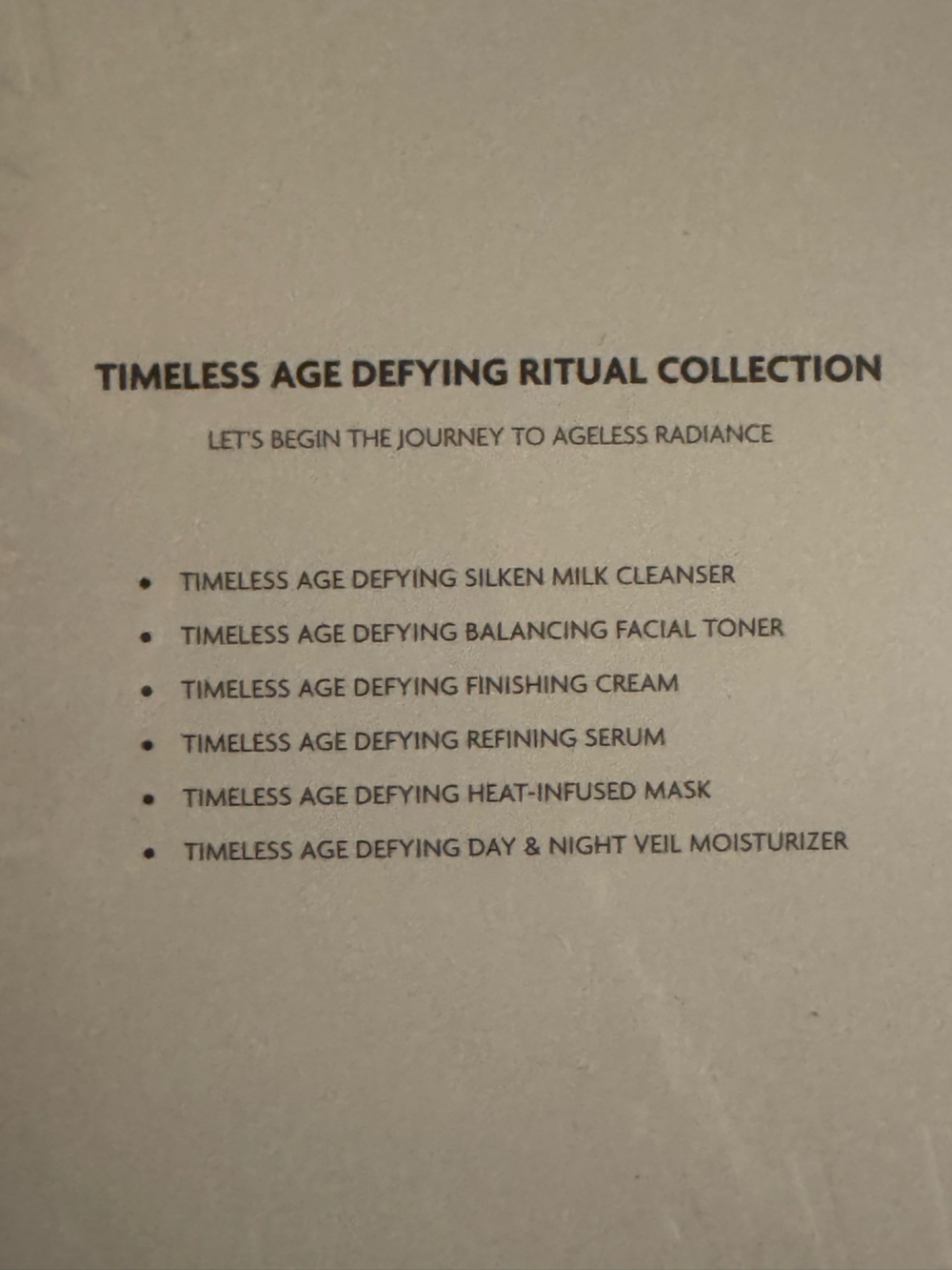 Timeless Age Defying Ritual Collection - Bronze - Picture 2 of 10